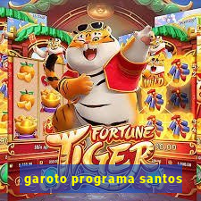 garoto programa santos